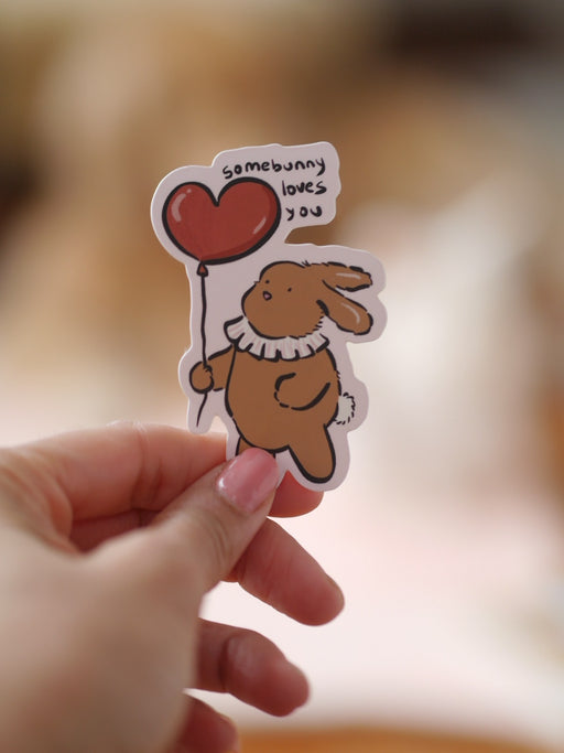 Sticker : Somebunny loves you