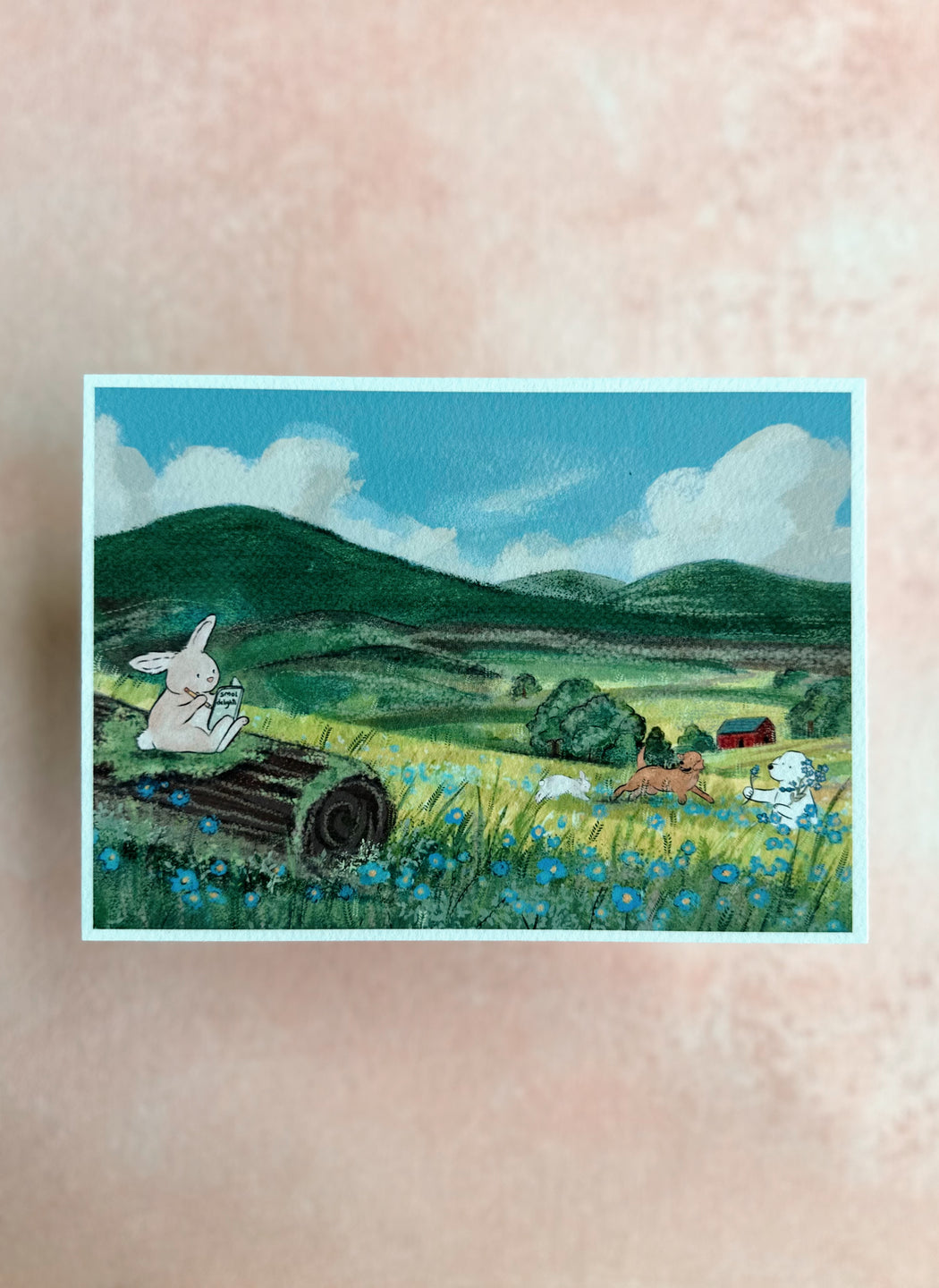 Art Print : Forget-me-not